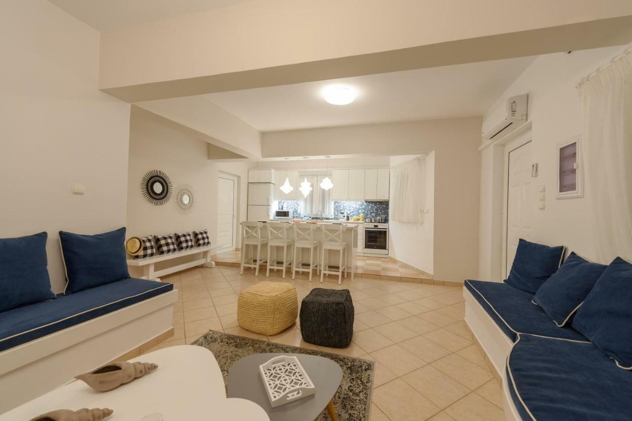 Full View In A Luxury House Vila Kalamaki  Exterior foto