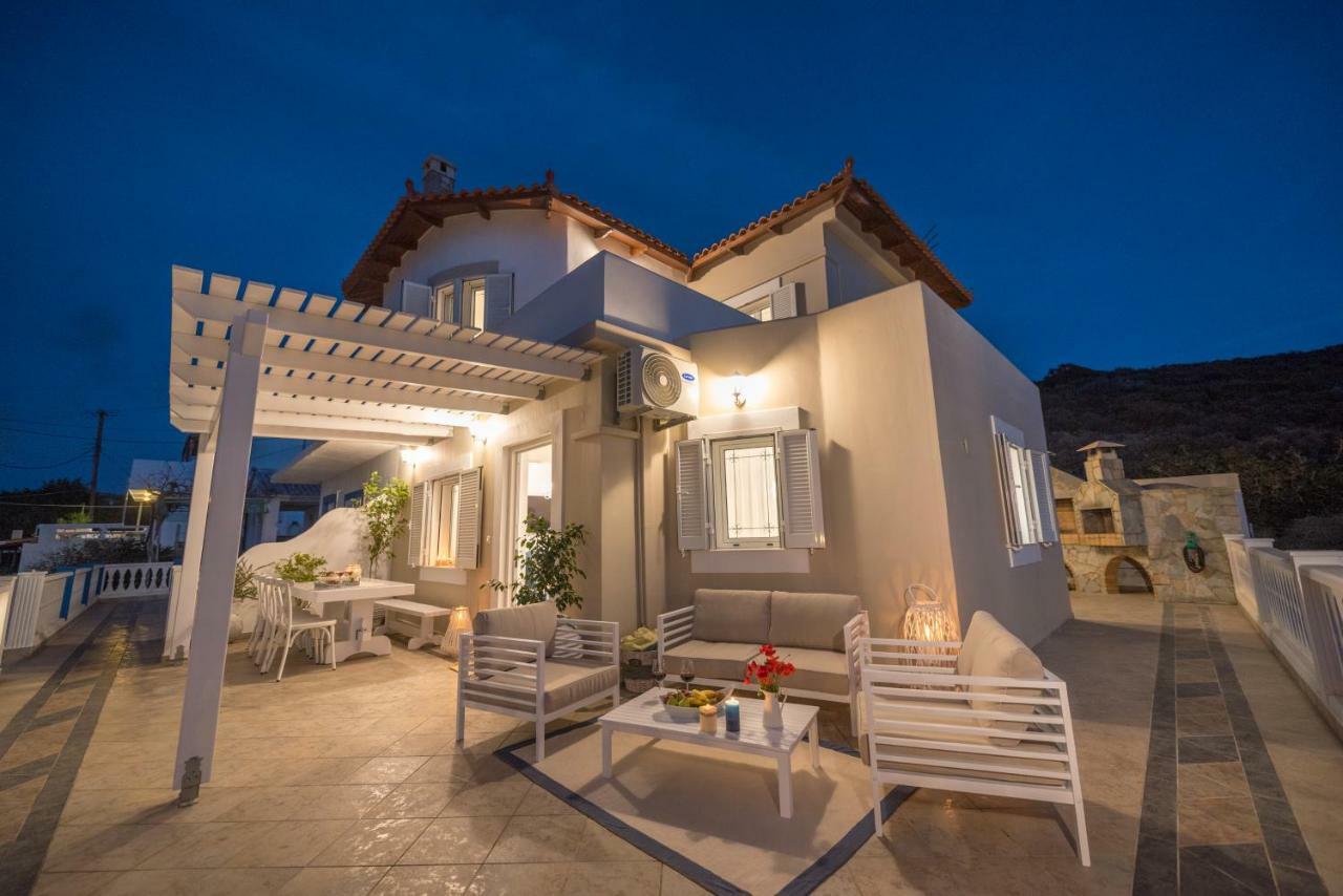 Full View In A Luxury House Vila Kalamaki  Exterior foto